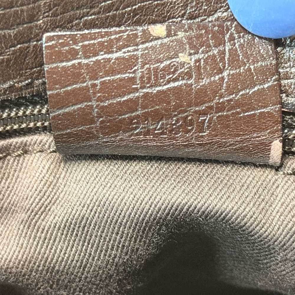 Limited Edition Gucci Brown Monogram Tote Bag - Picture 9 of 9